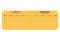belmont BM-138 Antibacterial Butterfly Cutting Board Yellow